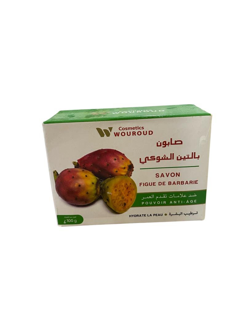 صابون الوجه وورود 