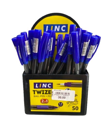 سيالة وقلم Linc زرقاء